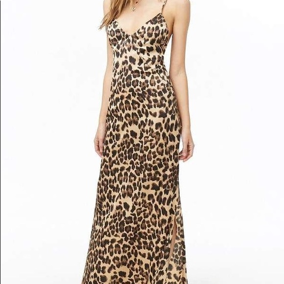 Leopard Maxi Dress - Picture 1 of 2